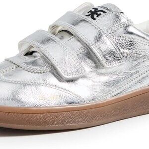 Versatile Women's Talia Sneaker in Soft Silver Size 9.5 - Trendy & Comfortable